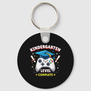 Vorschulstufe Vollständiger Gamer-Pixel-Abenteuer  Schlüsselanhänger