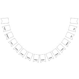 Vorschulzeit bis Hauptschulzeit Abschluss Jahre Wimpelkette