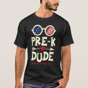 Vorschulzeit vor dem Typ zurück an den ersten Schu T-Shirt