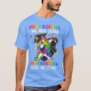 Vorschulzeit Wir sind Kindergarten Pop fertig es E T-Shirt