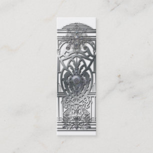 VORSEHUNG: SILBERNE MEDAILLONS MINI VISITENKARTE