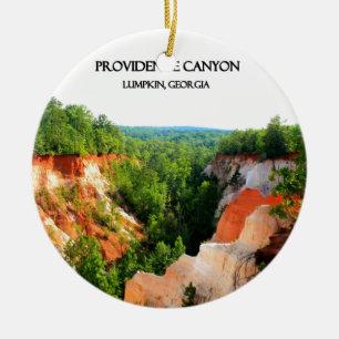 VORSEHUNGS-SCHLUCHT - Lumpkin, Georgia Keramikornament