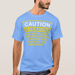 Vorsicht 50 Jahre alt Geburtstag 1970 Funny Gag Ge T-Shirt