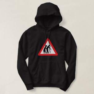 VORSICHT ältere Menschen - BRITISCHES Hoodie