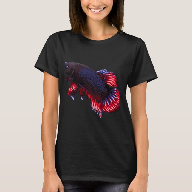 VORSICHT ANGELN  T-Shirt (Vorderseite)