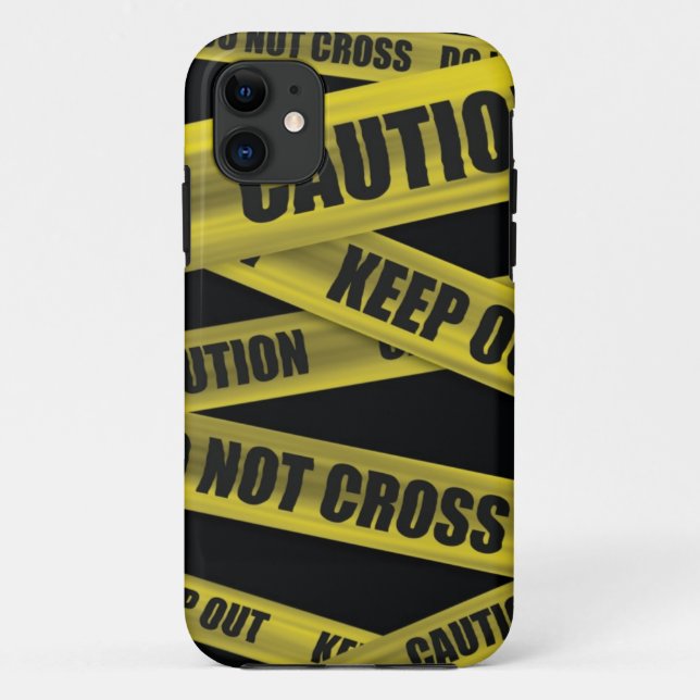 Vorsicht-Band iPhone 5 Fall Case-Mate iPhone Hülle (Rückseite)