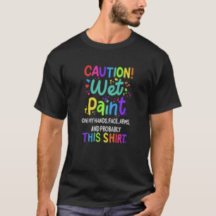 Vorsicht bei der Nassfarbe für Malerei T-Shirt