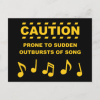 Vorsicht bei plötzlichen Ausbrüchen von Song