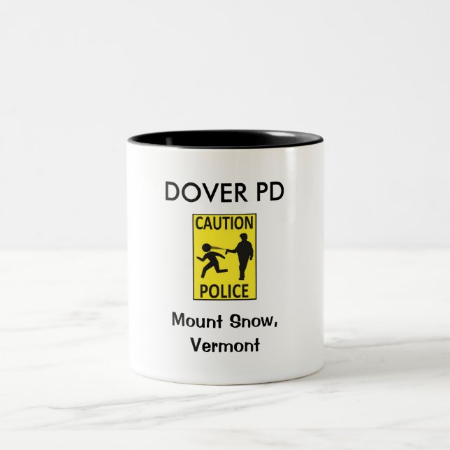 Vorsicht, Dover PD: Tasse (Mittel)