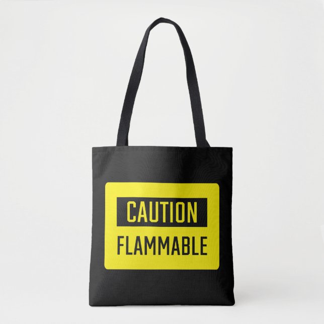 Vorsicht Flammenzeichen (Vorderseite)
