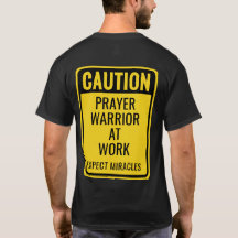 VORSICHT Gebetskrieger bei der Arbeit Wunder Chris