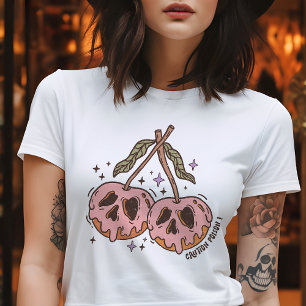 Vorsicht Gift! Retro Halloween Tri-Blend Shirt