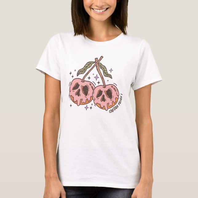 Vorsicht Gift: Spooky Cherry T - Shirt (Vorderseite)