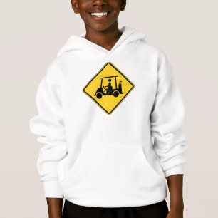 Vorsicht Golf Cart Schild Hoodie