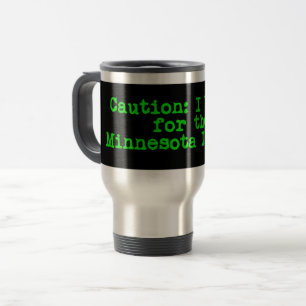 Vorsicht, ich bremse für den Minnesota-Iceman Reisebecher