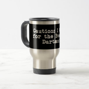 Vorsicht, ich halte für die Bestie von Dartmoor fe Reisebecher