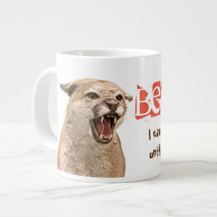VORSICHT! Ich kann ein bisschen hysterisch werden  Jumbo-Tasse