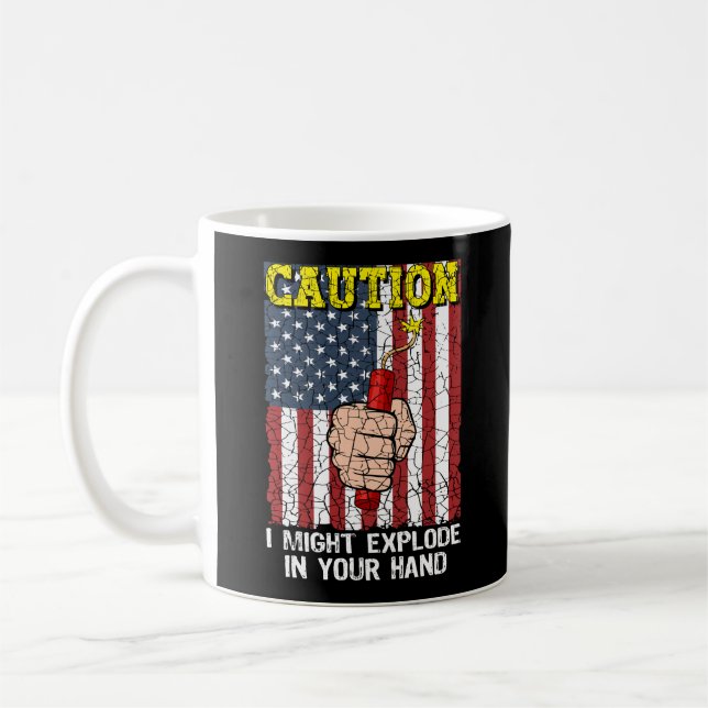 Vorsicht, ich könnte in Ihrer Hand explodieren 4.  Kaffeetasse (Links)