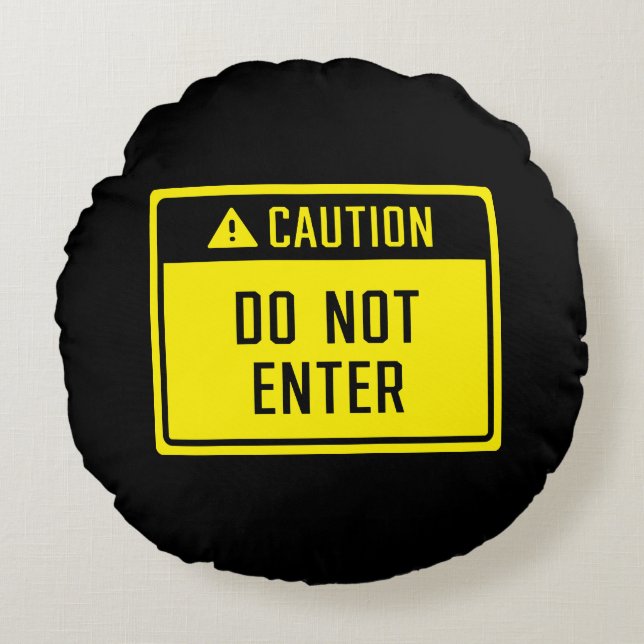 Vorsicht ist bei der Eingabe des Namens nicht gege Rundes Kissen (Vorderseite)