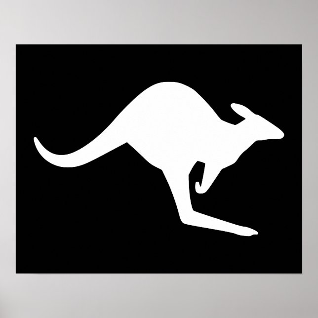 Vorsicht Kangaroo Poster (Vorne)