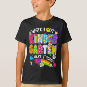 Vorsicht Kindergarten hier kommt der erste Tag T-Shirt