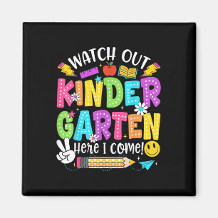 Vorsicht Kindergarten, ich komme 1. Klasse zurück  Magnet