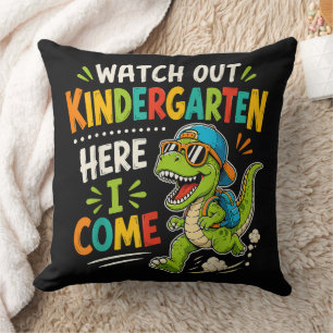 Vorsicht Kindergarten Ich Komme Dino Kissen
