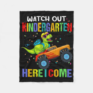 Vorsicht Kindergarten Ich Komme Erster Tag Von Di Fleecedecke