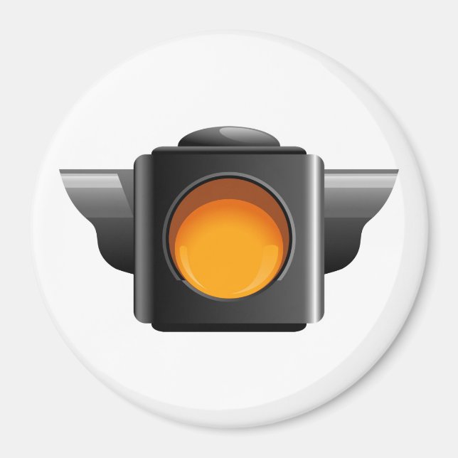 Vorsicht Licht für die Verwaltung des Klassenzimme Magnet (Vorne)