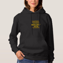 Vorsicht Loud Mouth Billet Mama kühne Spaß Hoodie