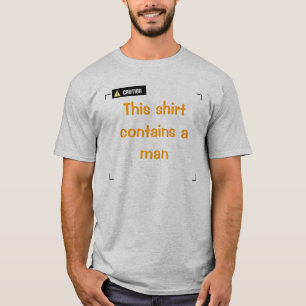 Vorsicht - Mann T-Shirt