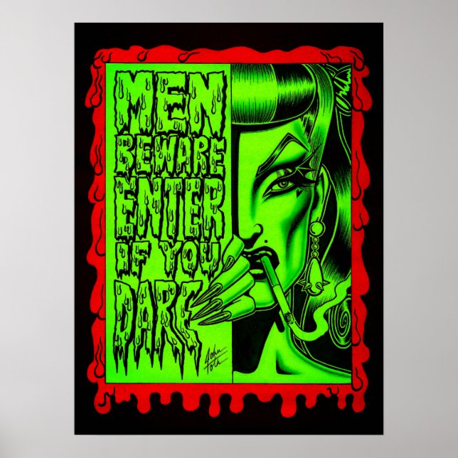 Vorsicht! Poster (Vorne)