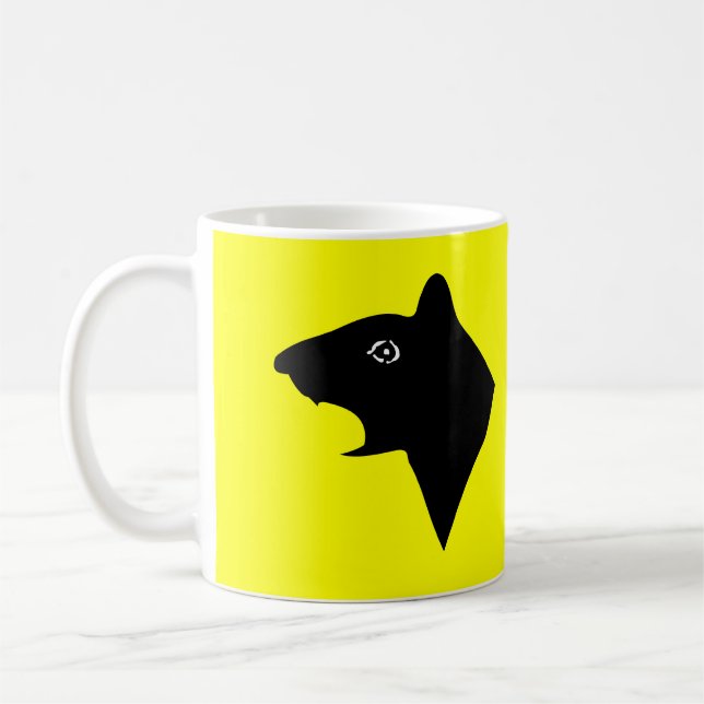 VORSICHT! RATTEN AUF PATROUILLE KAFFEETASSE (Links)