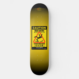 Vorsicht Skateboard