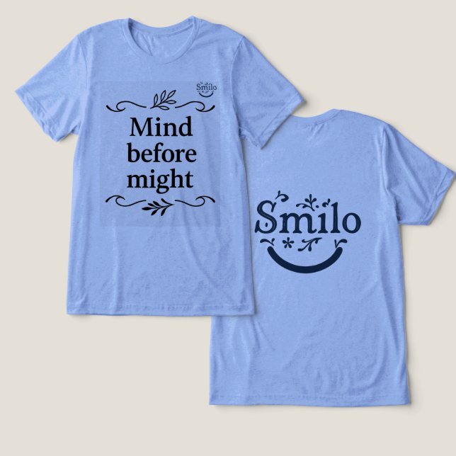 Vorsicht - Smilo T - Shirt (Design Vorderseite & Rückseite)