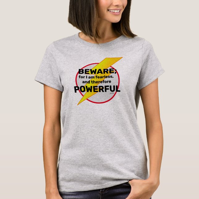 Vorsicht T-Shirt (Vorderseite)