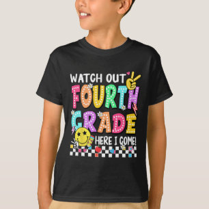 Vorsicht, vierte Klasse, ich komme 4. Klasse zurüc T-Shirt