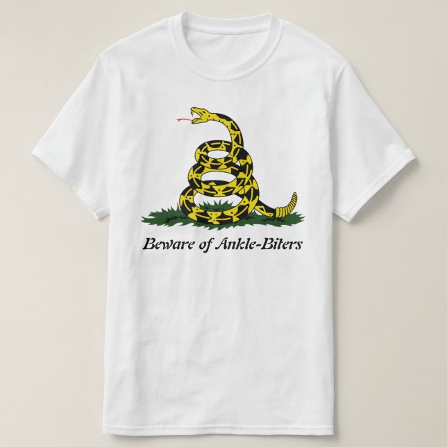 Vorsicht vor Ankle-Biters T-Shirt (Design vorne)