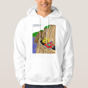 Vorsicht vor dem Absturz von Signalen Funny Hoodie