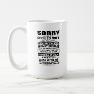 Vorsicht vor dem Besen in meinem Mann - Humorvoll Kaffeetasse