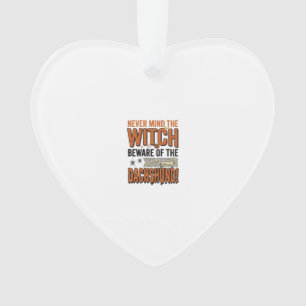 Vorsicht vor dem Dachshund-Halloween-Hexen-Shirt_1 Ornament