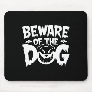 Vorsicht vor dem Hund für Männer Frauen Mousepad