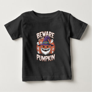 Vorsicht vor dem KürbisHalloween Baby T-shirt