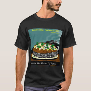 Vorsicht vor den Stärkezwiebeln – Lustiger Foodie- T-Shirt