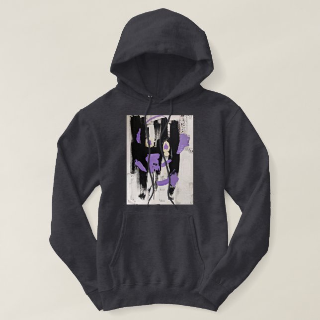 Vorsicht vor der Nacht   Hoodie (Design vorne)