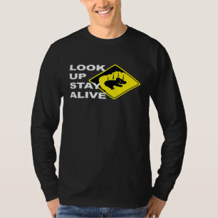 Vorsicht vor Drop Bears aufpassen Bleibe Alive Fun T-Shirt