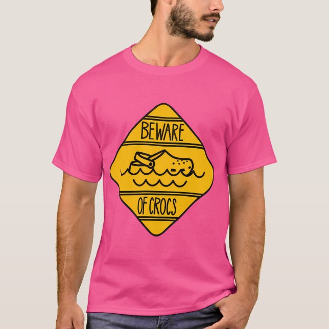 Vorsicht vor Kroketten T-Shirt (Vorderseite)