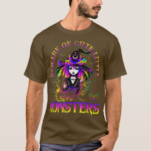 Vorsicht vor Niedlichen kleinen Monstern Schwarze T-Shirt