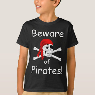 Vorsicht vor Pirates Kids T - Shirt