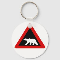Vorsicht vor Polarbären, Verkehrszeichen, Norwegen